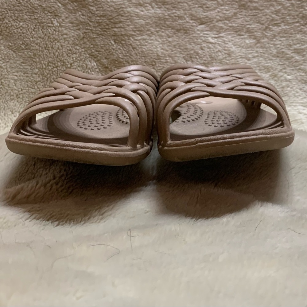 Okabashi orthopedic slipper sandals beige L. - Picture 5 of 6